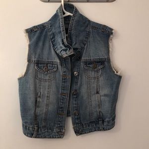 Denim vest